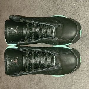 Air Jordan 13 Retro Black Island Green - 884129-030 Youth